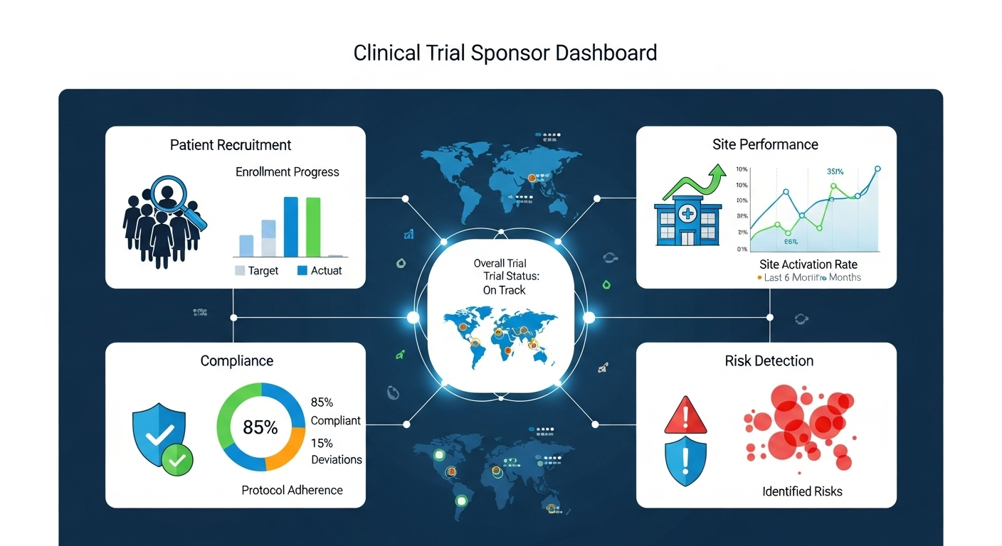Data-Driven Decisions: How Dashboards Transform Sponsor Oversight